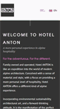 Mobile Screenshot of hotelanton.at